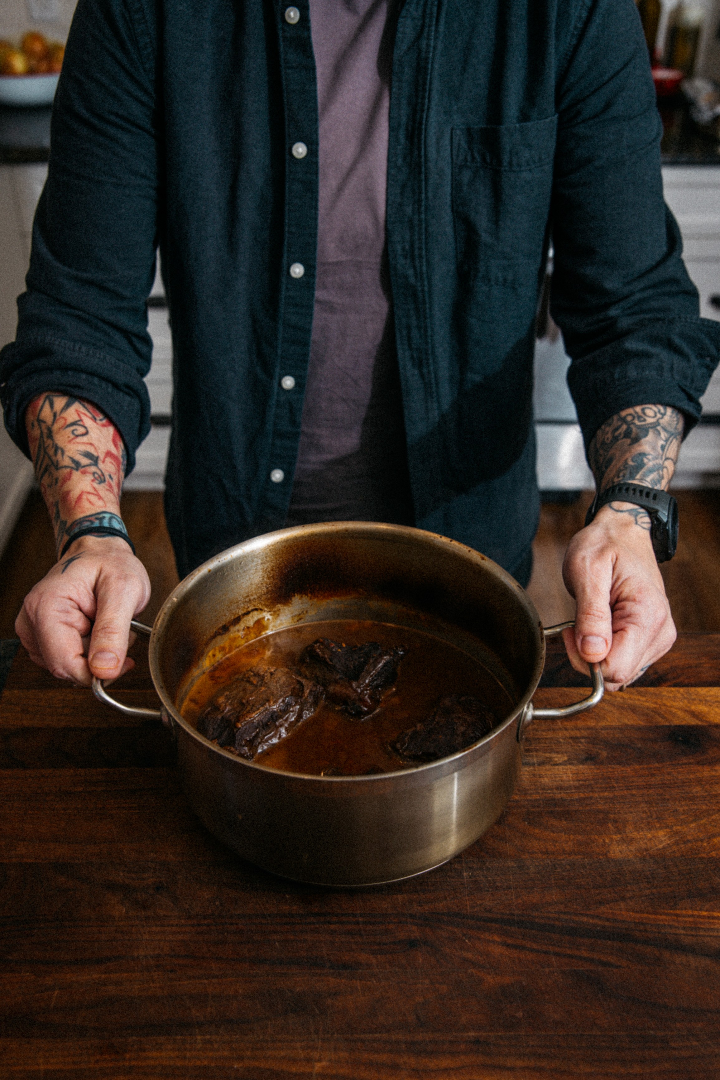 Image of Step 2: In a heavy bottomed pot, heat canola until...