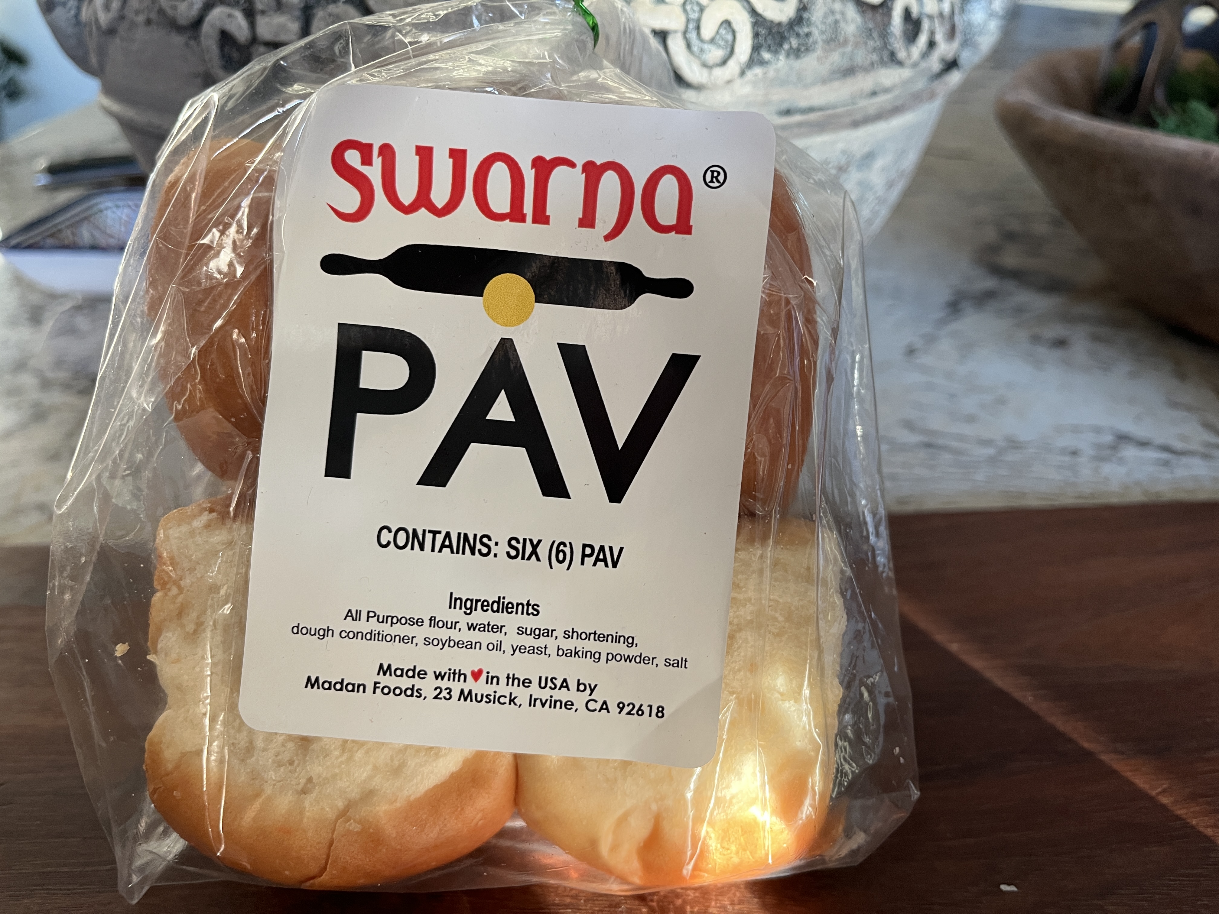 Image of Separate or cut the pav buns in half horizontally. In...