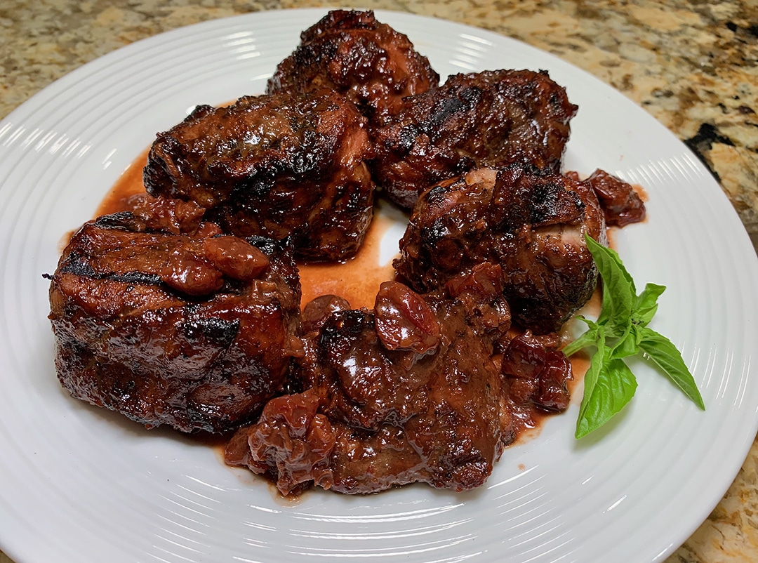 Cherry Balsamic Pork Tenderloin