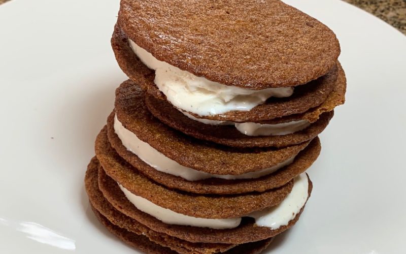 Molasses Ginger Cookies