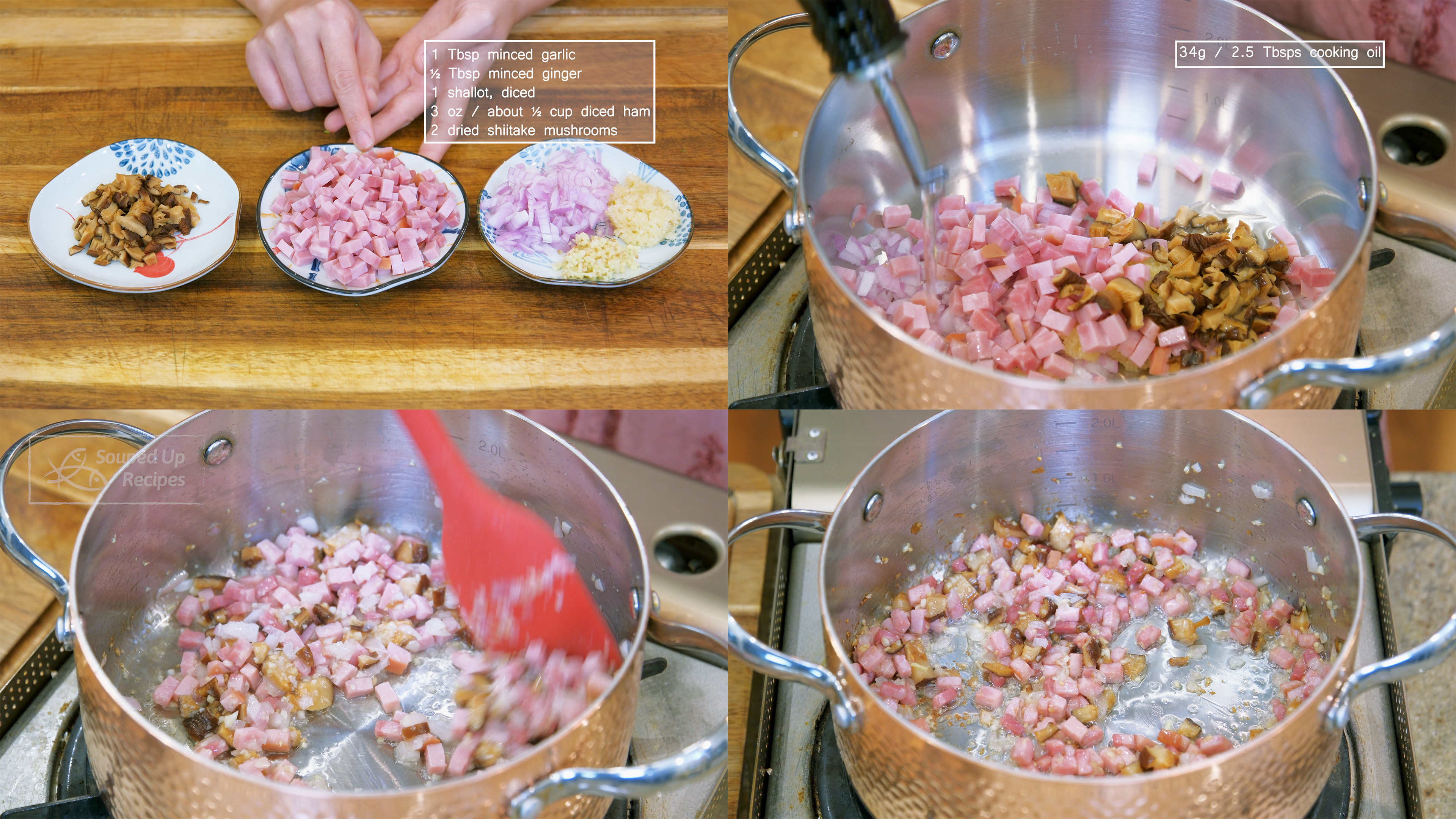 Image of Turn the heat to medium and add minced garlic, ginger,...