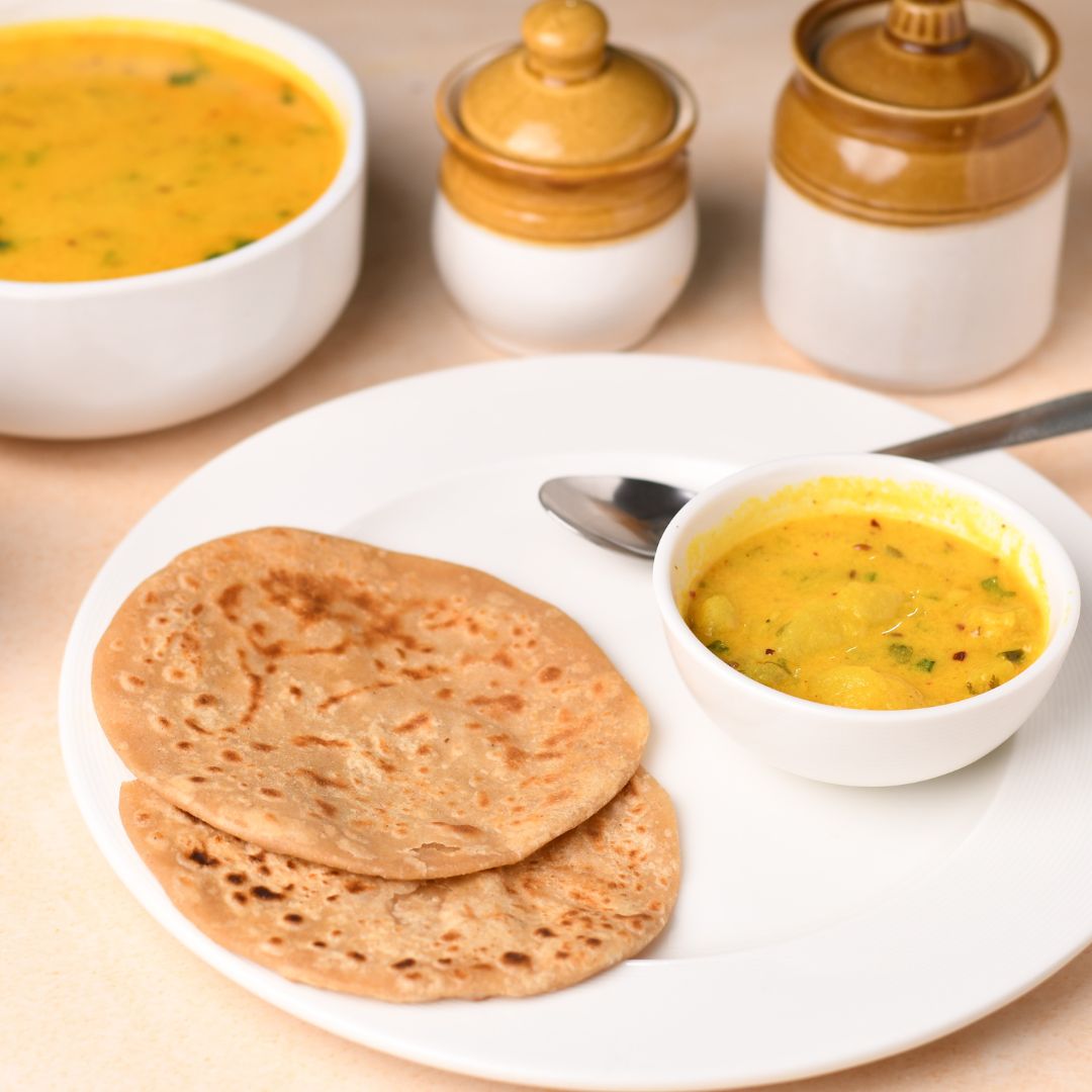 Image of Serve hot with roti, paratha, or steamed rice for a...