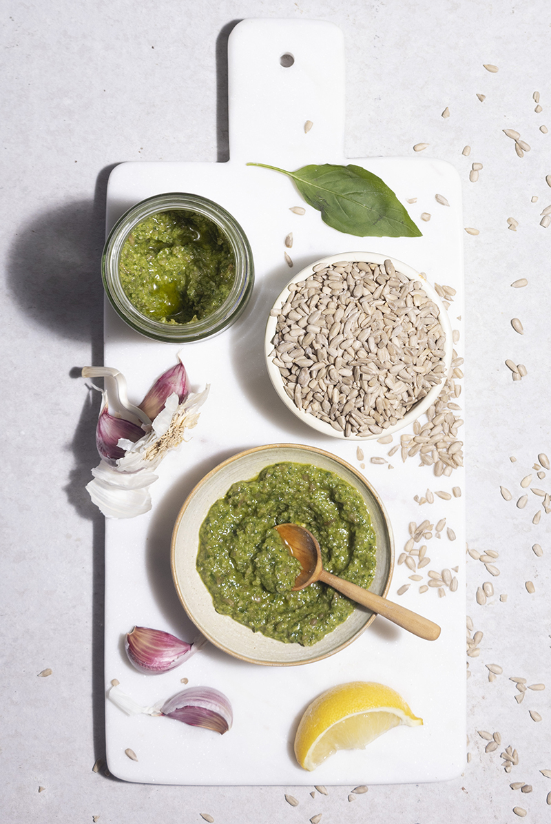 sunflower seeds pesto