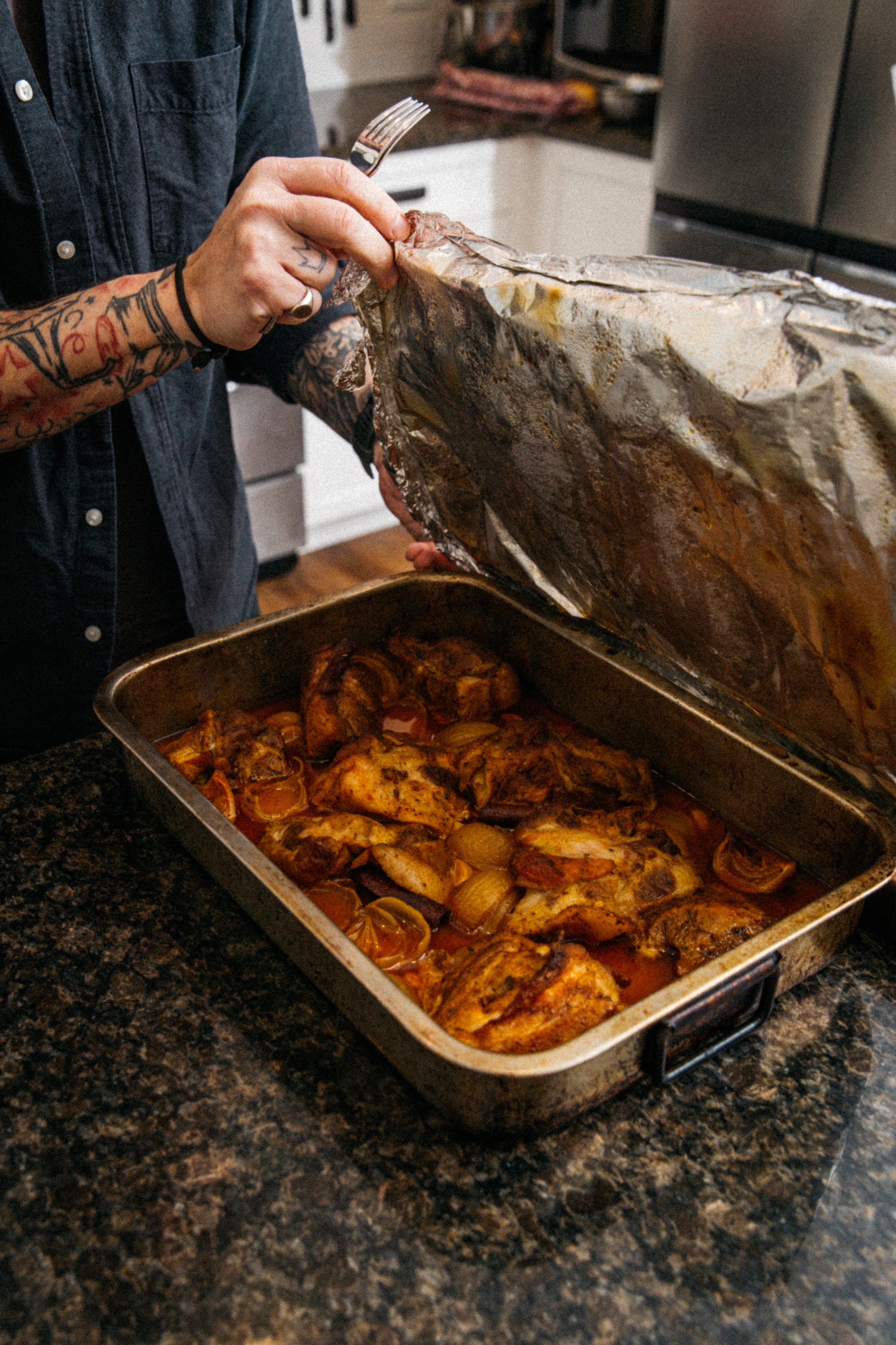 Image of Cover tightly with tinfoil and bake on middle rack for...