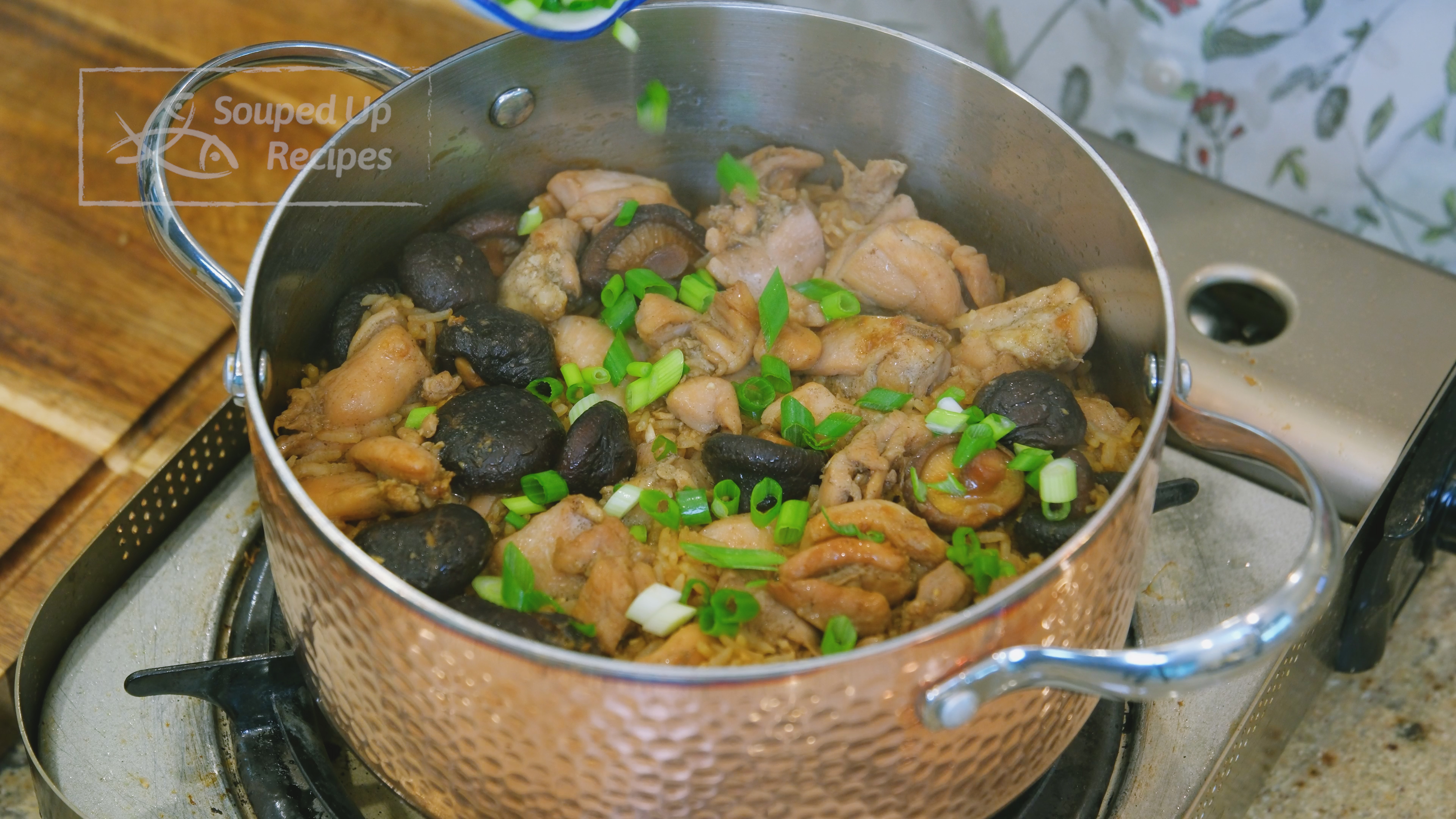 Image of Sprinkle some diced scallions and mix thoroughly.