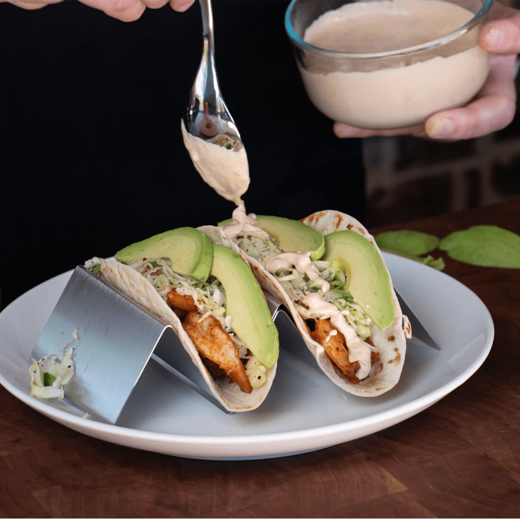 Shrimp Tacos on the Traeger Flatrock Flat Top 