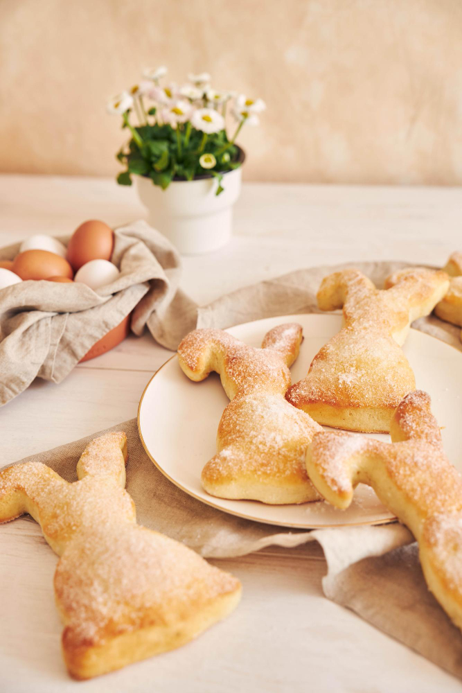Shortbread bunny biscuits