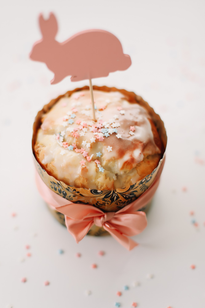 easter vegan muffins