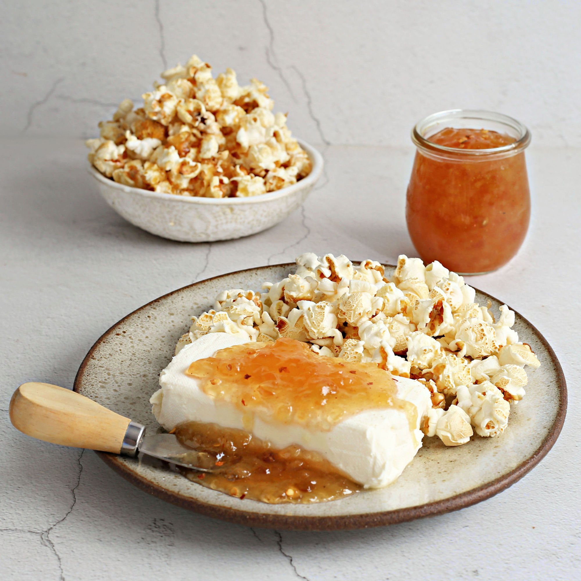 Image of To make the coated popcorn, preheat the oven to 300...