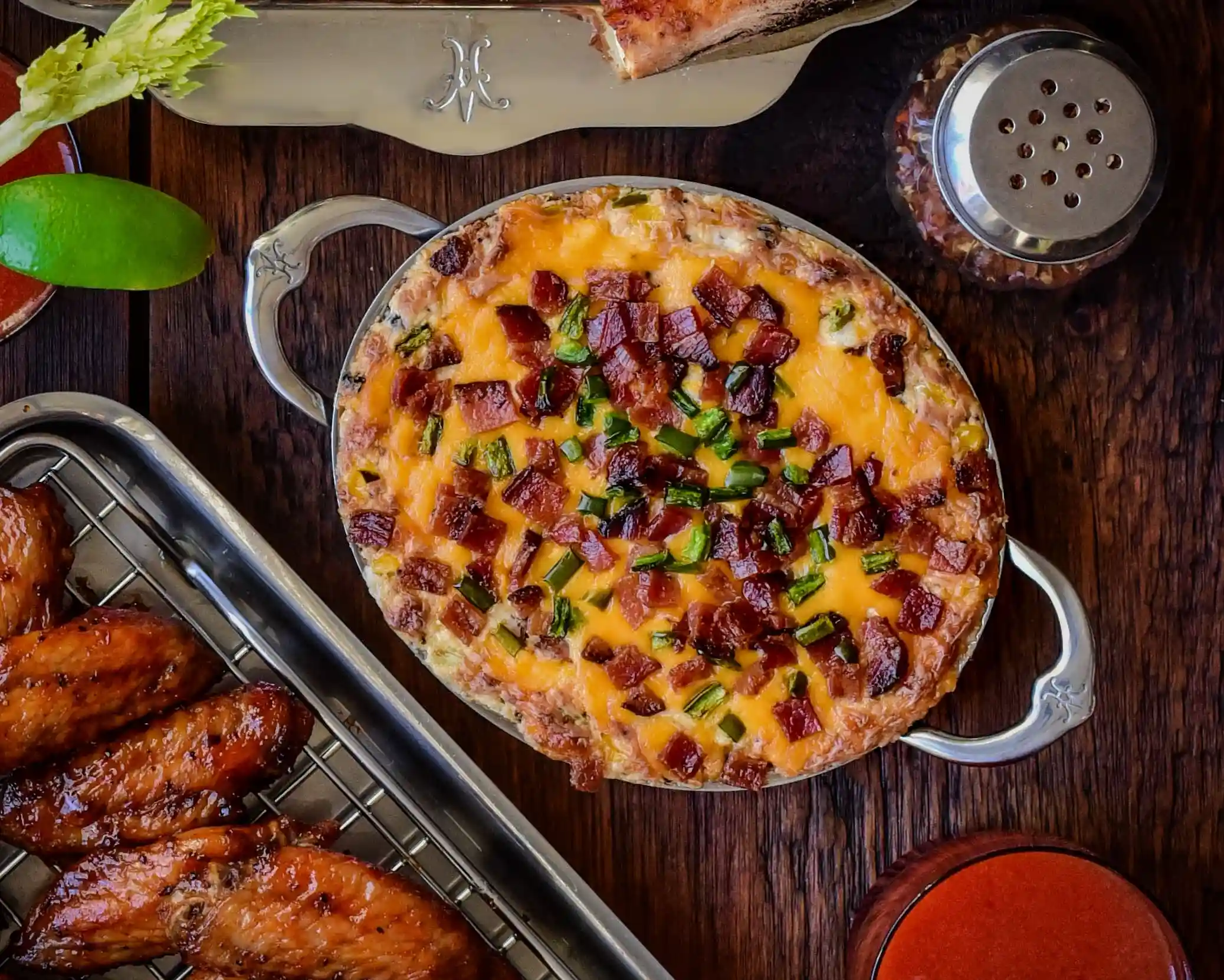 Baked Jalapeno Popper Dip 