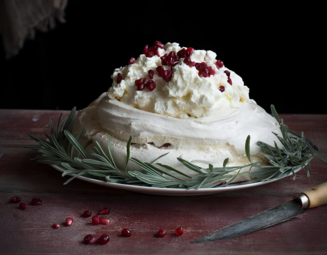 Pavlova di Natale con KitchenAid