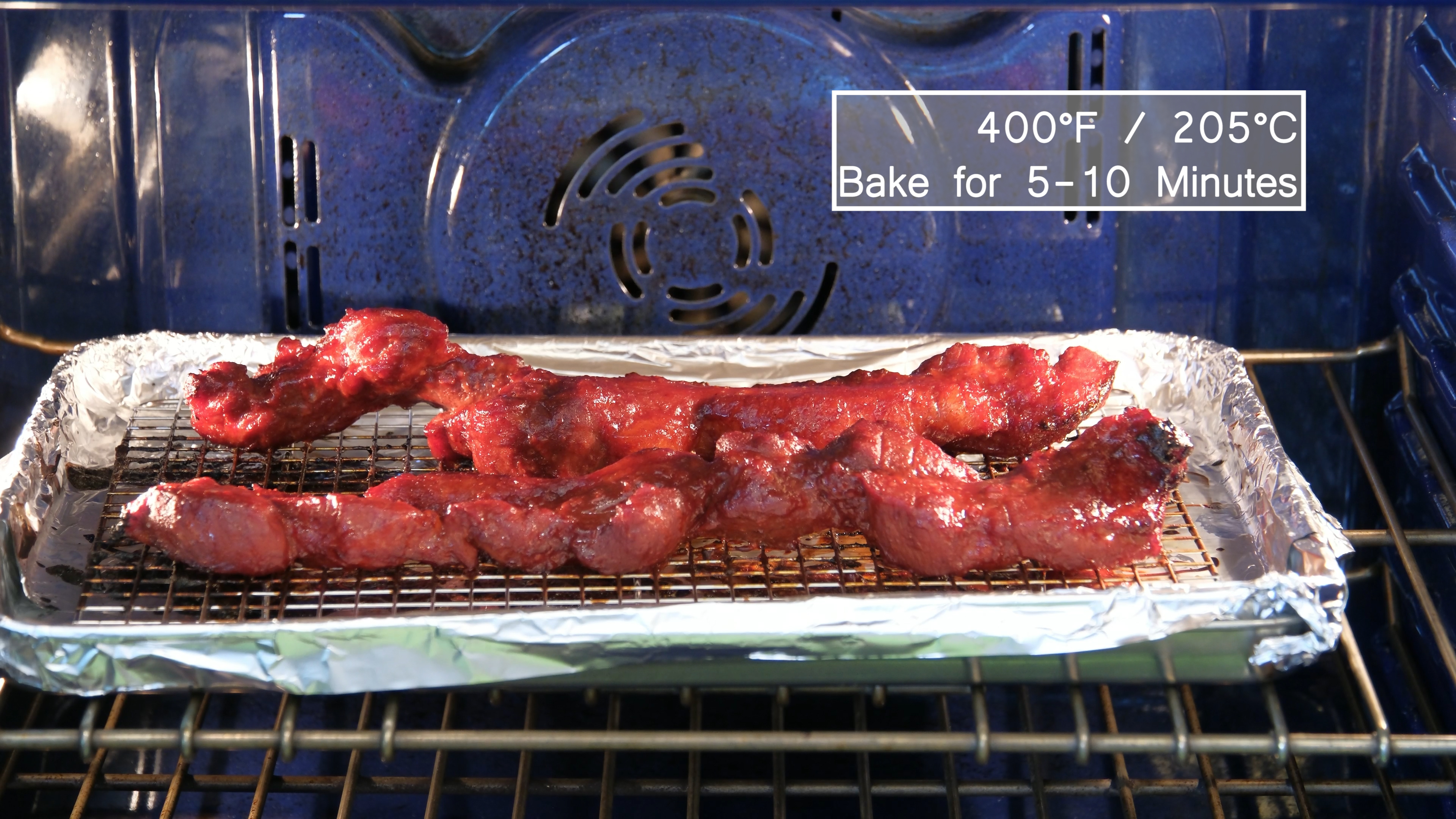 Image of Bake the honey-glazed char siu for another 5-10 minutes. Every oven...