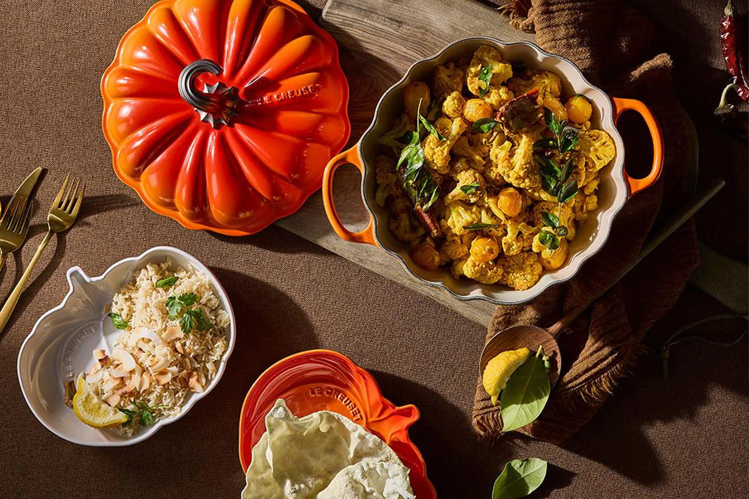 Cauliflower and coconut curry