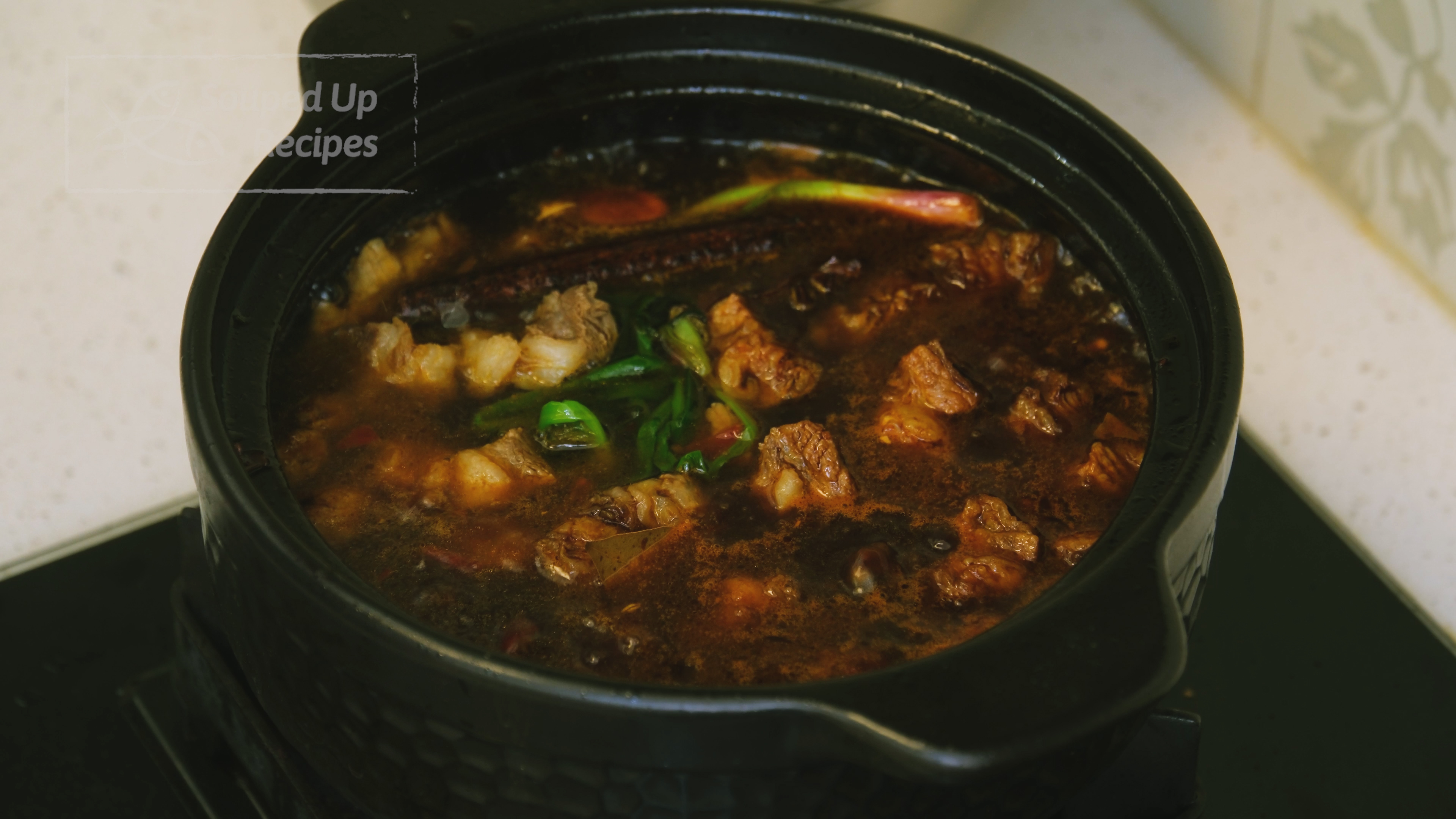 Image of Pour in 4-5 cups of hot water, just enough to...