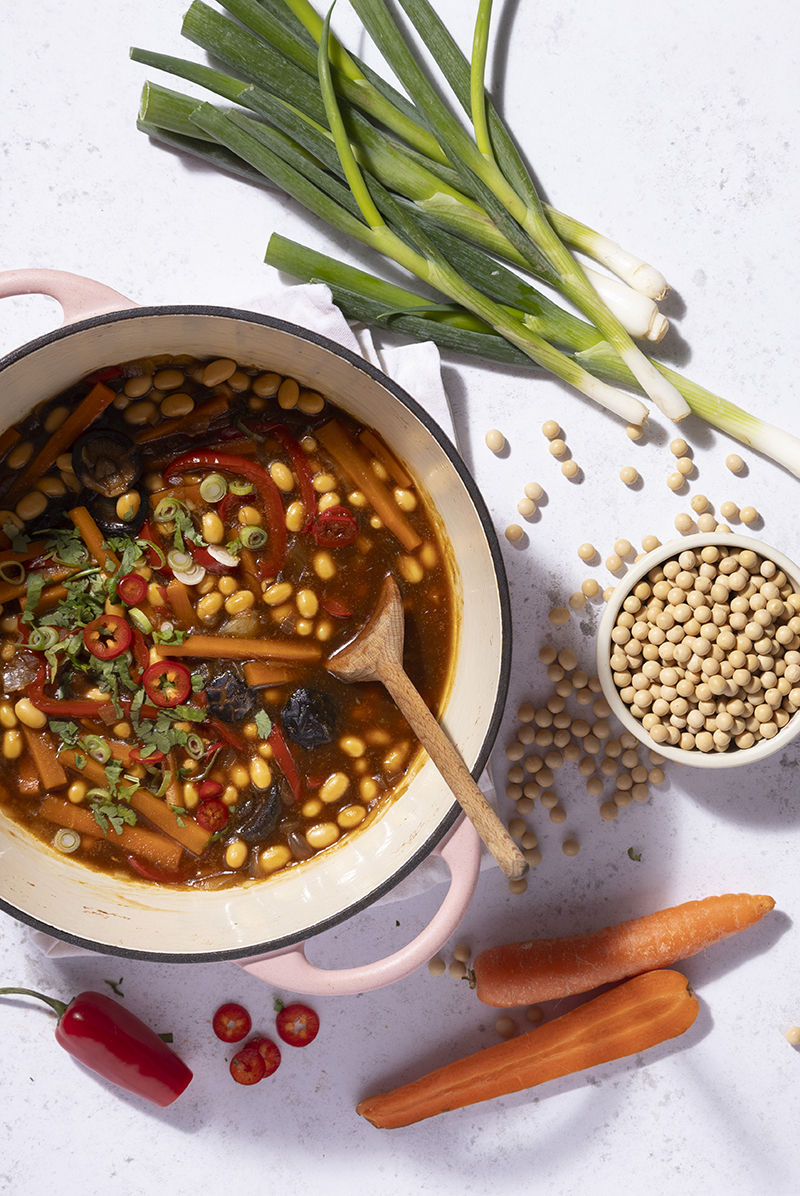 Organic Soya Bean & Vegetable Stew