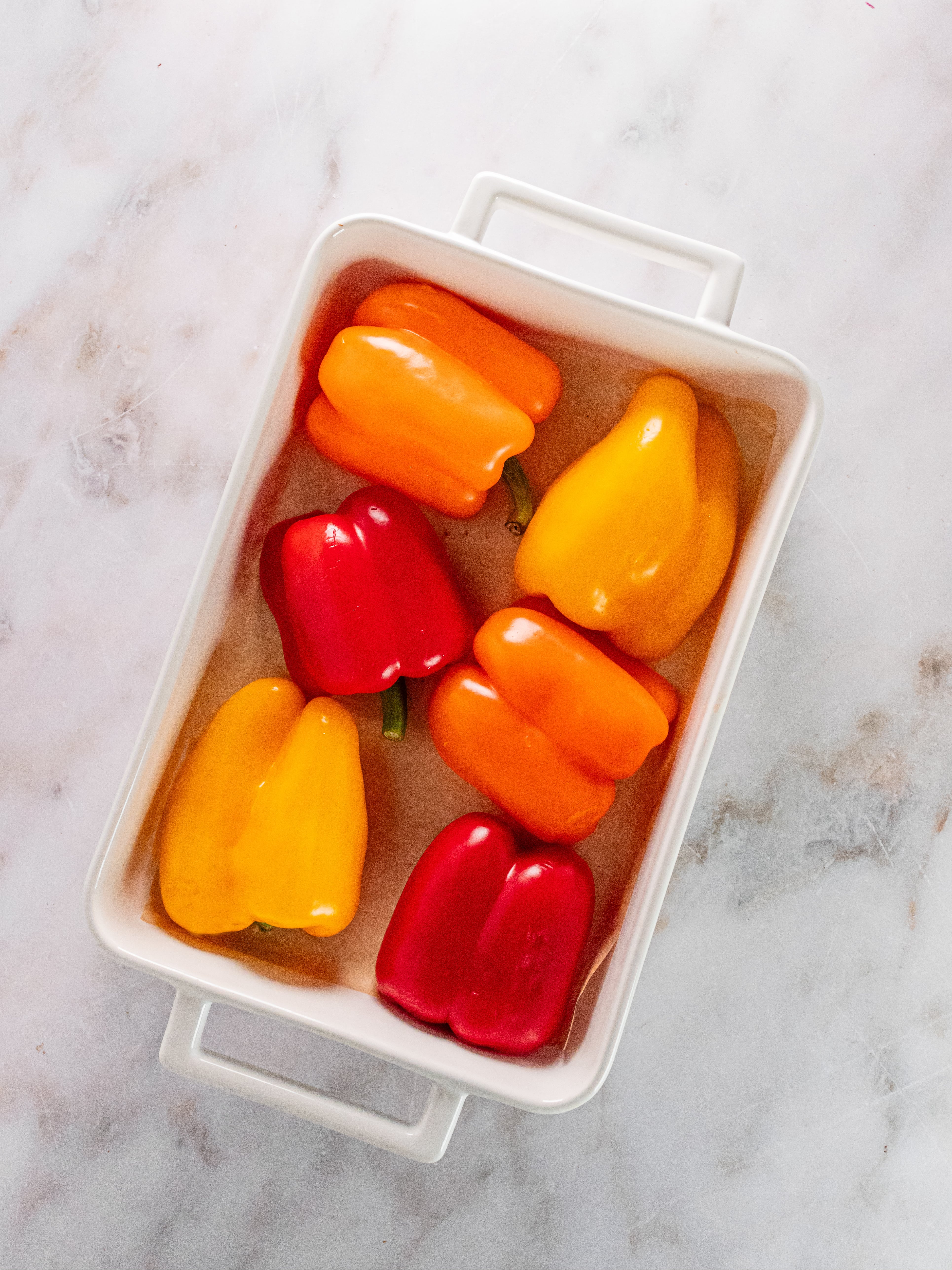 Image of Preheat oven to 375ºF and line a large casserole dish...