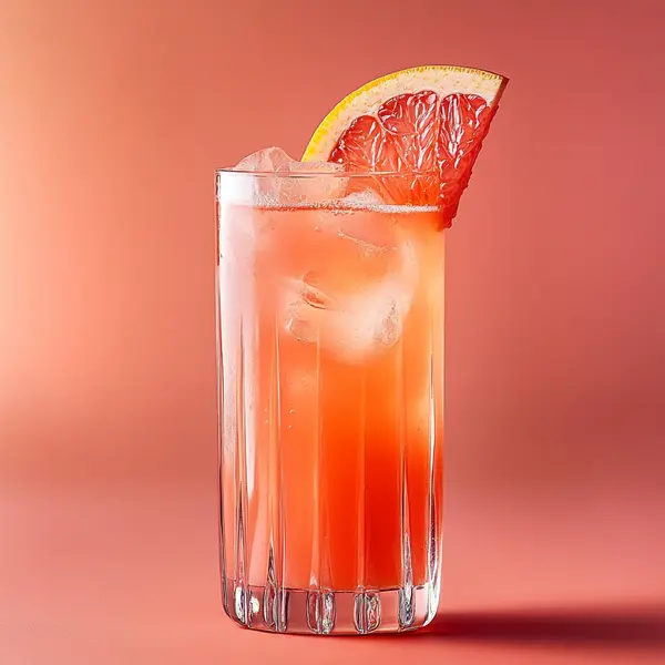 A photo of the Cranberry Grapefruit Fizz cocktail containing Beefeater London Dry Gin, Cranberry juice, Freshly squeezed pink grapefruit juice in a Collins.