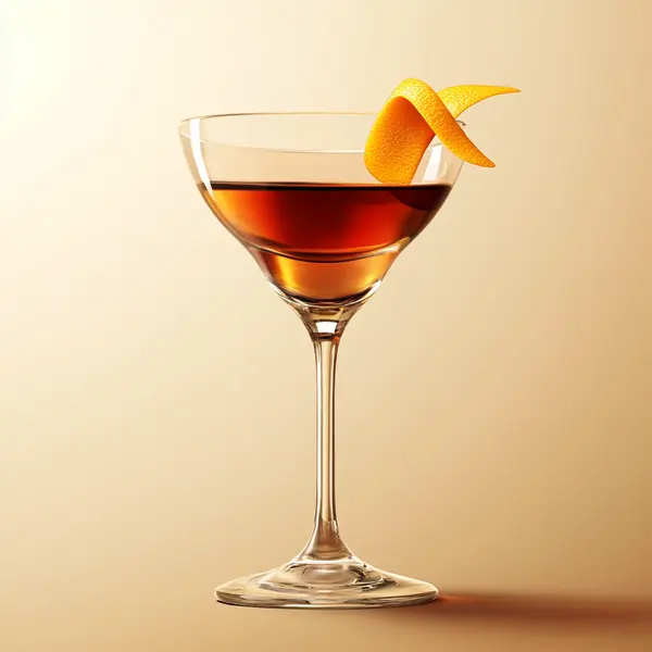 A photo of the Elderberry Elixir cocktail containing Hennessy V.S. Cognac, Compass Box Great King Street Artist's Blend Scotch, Lillet Rouge Aperitif, LEJAY LAGOUTE Crème de Cassis, Peychaud's Bitters in a Coupe.