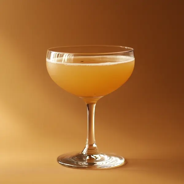 A photo of the Cardamom Cognac Fizz cocktail containing Cardamom pod, Hennessy V.S. Cognac, Bénédictine D.O.M. Liqueur, Giffard Abricot Du Roussillon, Freshly squeezed lemon juice in a Coupe.