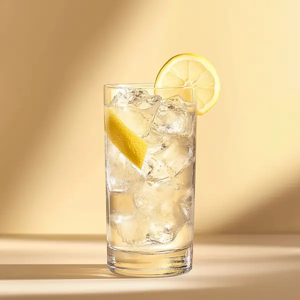 A photo of the Rum Reviver cocktail containing Appleton Estate 8 Year Old Reserve Rum, Freshly squeezed lemon juice, Tonic water in a Collins.