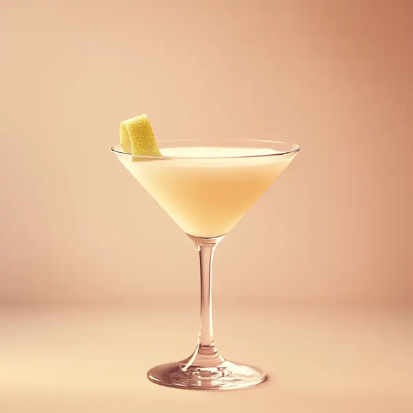 A photo of the Velvet Breeze Martini cocktail containing Planteray 3 Stars White Rum, John D. Taylor's Velvet Falernum, Chilled water (reduce if wet ice), Angostura Aromatic Bitters in a Martini.