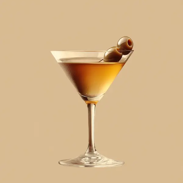 A photo of the Gibson's Twist cocktail containing Beefeater London Dry Gin, Noilly Prat Dry Vermouth, Angostura Orange Bitters in a Martini.