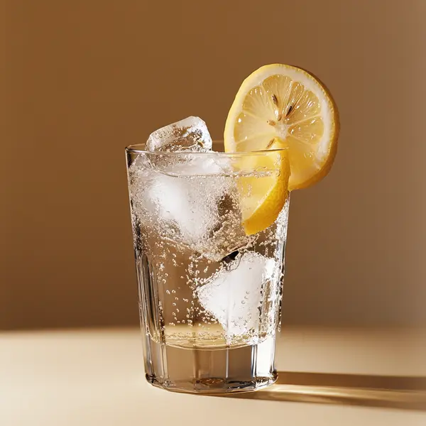 A photo of the Citrus Spritz cocktail containing Grand Marnier, Lemon, Tonic water in a Collins.