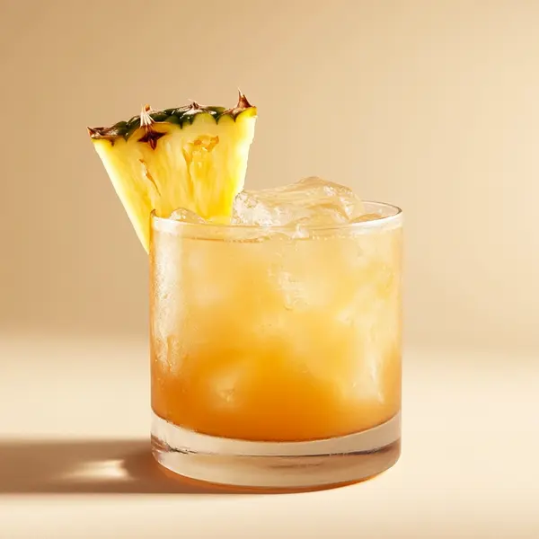 A photo of the Teq-Melon Tumble cocktail containing Milagro Reposado Tequila, MIDORI Melon Liqueur in a Old-Fashioned.