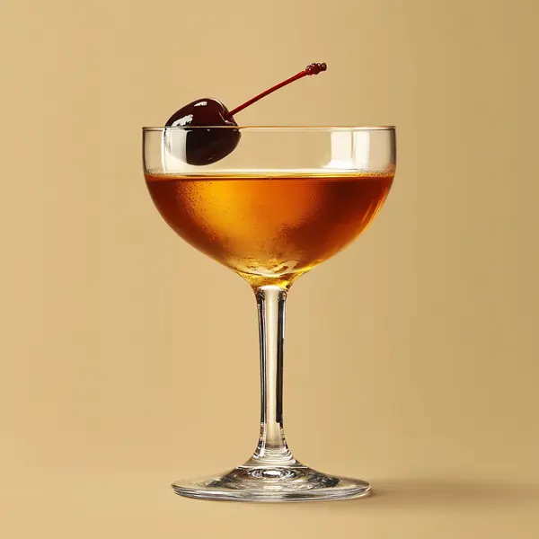 A photo of the French Chocolate Martini cocktail containing Hennessy V.S. Cognac, Bénédictine D.O.M. Liqueur, Carpano Antica Formula Vermouth, Angostura Cocoa Bitters in a Coupe.
