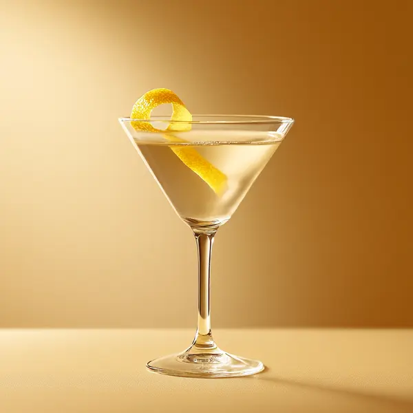 A photo of the Citrus Snap Martini cocktail containing Beefeater London Dry Gin, Noilly Prat Dry Vermouth, Angostura Orange Bitters in a Martini.
