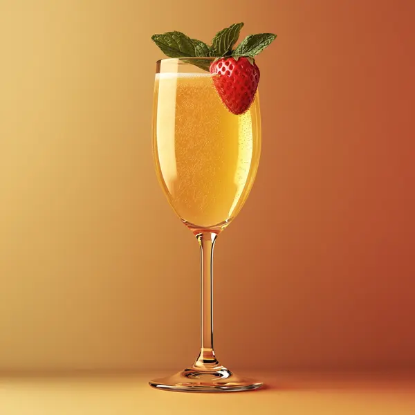 A photo of the Honey Bubbly Fizz cocktail containing Runny honey, Beefeater London Dry Gin, La Marca Prosecco in a Flute.