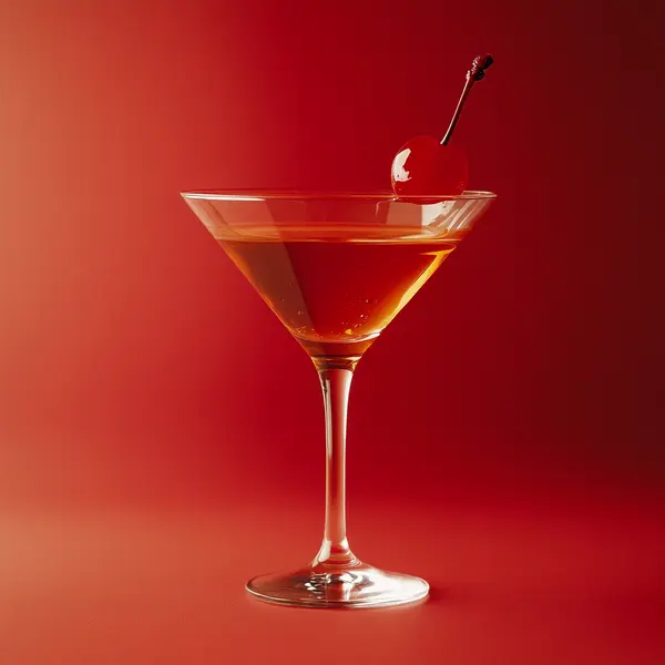 A photo of the Gilded Maraschino Martini cocktail containing Beefeater London Dry Gin, Noilly Prat Dry Vermouth, Angostura Aromatic Bitters, Luxardo Maraschino Liqueur in a Martini.