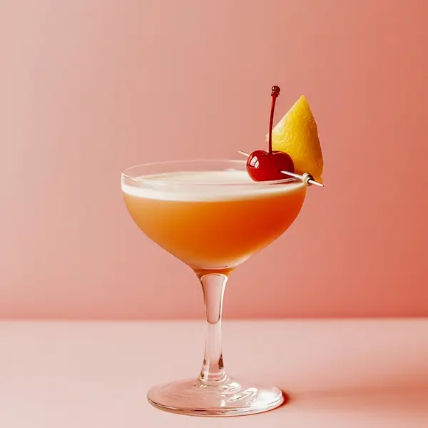 A photo of the Italian Sorcerer's Spell cocktail containing Galliano Autentico Liqueur, Strega Liquore, Campari Aperitivo, Freshly squeezed lemon juice, Angostura Aromatic Bitters, Fee Brothers Fee Foam Egg White Alternative in a Old-Fashioned.