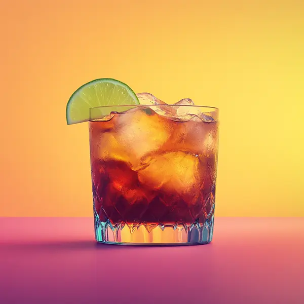 A photo of the The Tri-Force Sour cocktail containing Hamilton Navy Strength 114 Proof Rum, Savage & Cooke Cask Finished Bourbon, Beefeater London Dry Gin, Freshly squeezed lime juice, Freshly squeezed lemon juice, Liber & Co. Demerara Gum Syrup in a Old-Fashioned.