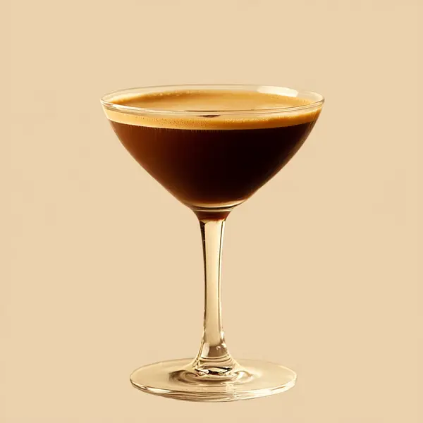 A photo of the Reposado Revive cocktail containing Milagro Reposado Tequila, Espresso coffee (freshly made & hot), Mr Black Cold Brew Coffee Liqueur in a Martini.