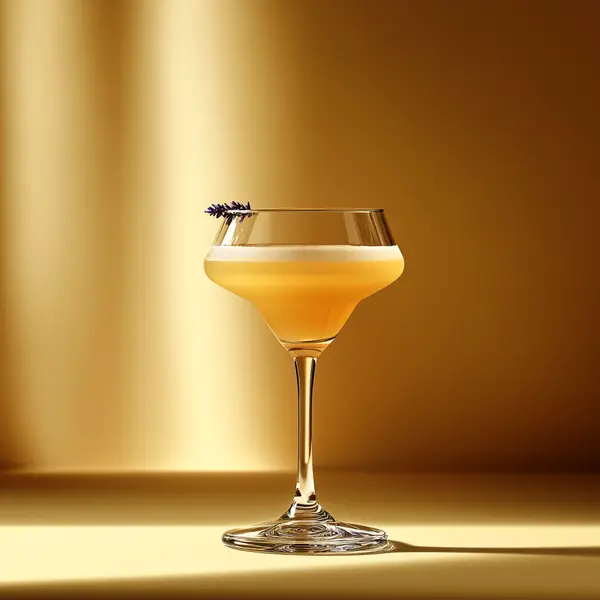 A photo of the Celestial Clover cocktail containing Jameson Irish Whiskey, Runny honey, Bénédictine D.O.M. Liqueur, Freshly squeezed lemon juice, Fee Brothers Fee Foam Egg White Alternative, Peychaud's Bitters in a Flute.