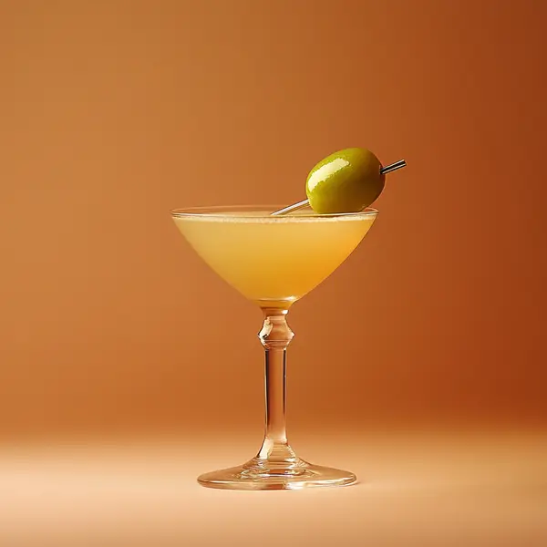 A photo of the Spicy Agave Rita cocktail containing Cazadores Añejo Tequila, Freshly squeezed lime juice, Giffard Triple Sec, AquaRiva Organic Agave Syrup in a Martini.