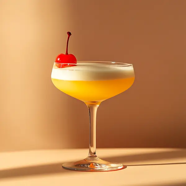 A photo of the Boulevardier's Velvet cocktail containing Savage & Cooke Cask Finished Bourbon, Noilly Prat Dry Vermouth, Martini & Rossi Rosso Sweet Vermouth, Fee Brothers Fee Foam Egg White Alternative in a Coupe.