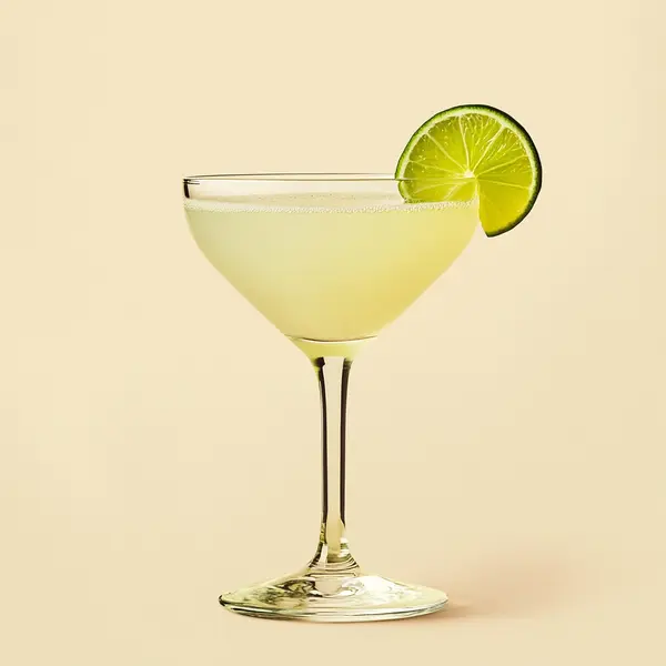 A photo of the Green Glacier Martini cocktail containing Wray & Nephew White Overproof Rum, Chartreuse Green, Freshly squeezed lime juice, John D. Taylor's Velvet Falernum, Chilled water (reduce if wet ice) in a Martini.