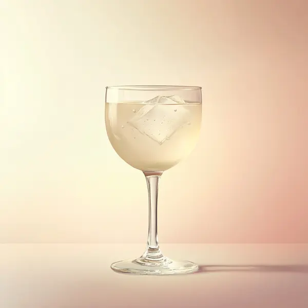 A photo of the Absinthe Fountain Splash cocktail containing Pernod Absinthe, Legendre Herbsaint Original Liqueur, Chilled water in a Collins.