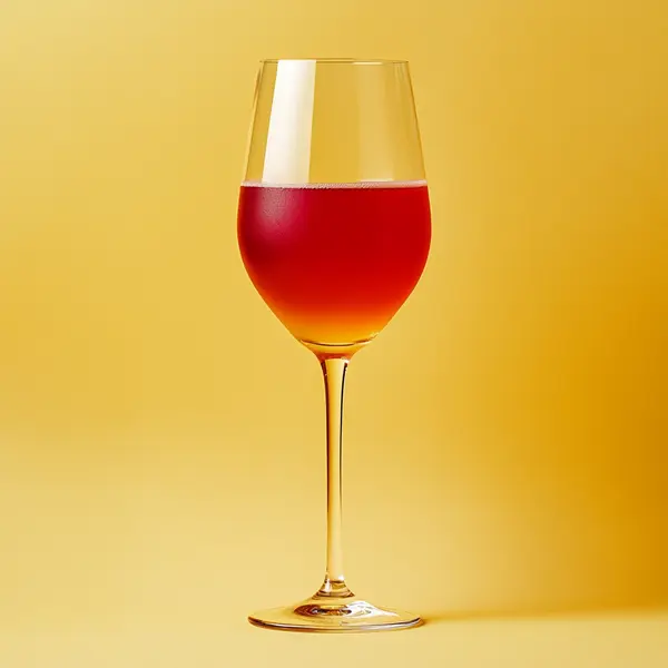 A photo of the Pom & Circumstance cocktail containing Pomegranate juice, Licor 43 Spanish Liqueur, Freshly squeezed lemon juice, La Marca Prosecco in a Flute.