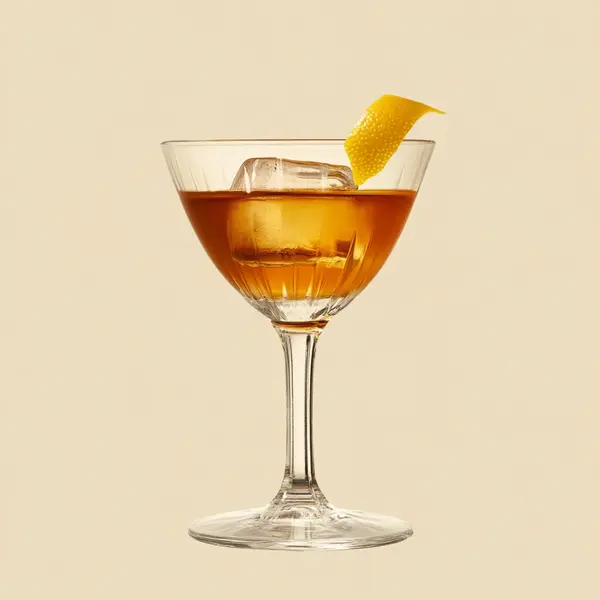 A photo of the Agave Aperitif cocktail containing Milagro Reposado Tequila, Campari Aperitivo, Noilly Prat Dry Vermouth, Martini & Rossi Rosso Sweet Vermouth, Angostura Aromatic Bitters in a Old-Fashioned.