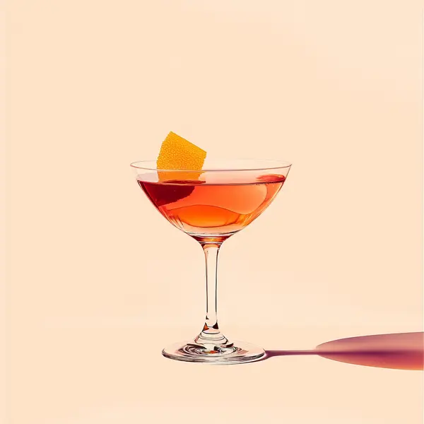 A photo of the Absinthe Blush Martini cocktail containing Beefeater London Dry Gin, Noilly Prat Dry Vermouth, Liber & Co. Real Grenadine, Pernod Absinthe, Chilled water (reduce if wet ice) in a Martini.