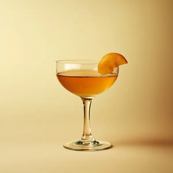A photo of the Highland Tango cocktail containing Highland Park 12 Year Old Viking Honour Single Malt Scotch, Milagro Reposado Tequila, Bénédictine D.O.M. Liqueur, Angostura Orange Bitters in a Coupe.