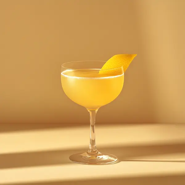 A photo of the Golden Agave Daiquiri cocktail containing Milagro Reposado Tequila, Chartreuse Yellow, Giffard Abricot Du Roussillon, Freshly squeezed lemon juice in a Coupe.