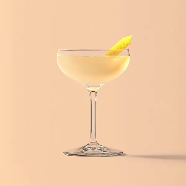 A photo of the French Breeze Martini cocktail containing Beefeater London Dry Gin, Lillet Blanc Aperitif, Baldoria Verdant Vermouth, Angostura Orange Bitters in a Coupe.
