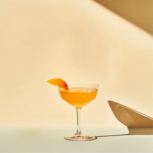 A photo of the Rye Requiem cocktail containing Willett Family Estate Bottled 4 Year Rye, Lustau Dry Amontillado Los Arcos, Bénédictine D.O.M. Liqueur, Angostura Aromatic Bitters in a Coupe.