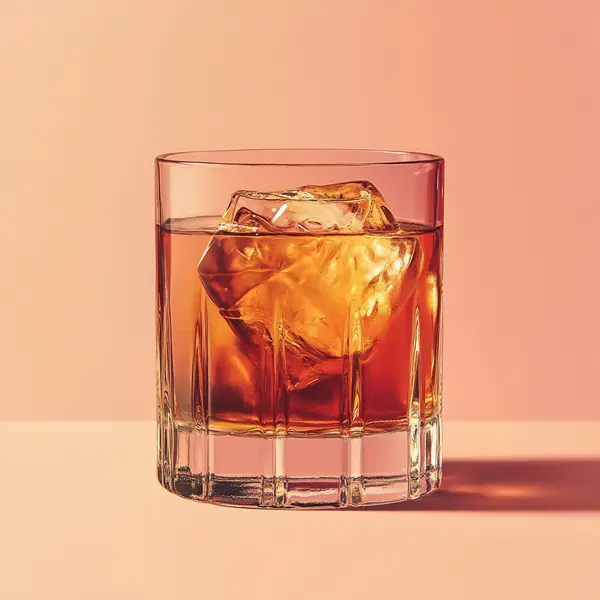 A photo of the Gin & Sinister cocktail containing Beefeater London Dry Gin, Romana Black Sambuca Liqueur, Rose's lime cordial in a Old-Fashioned.