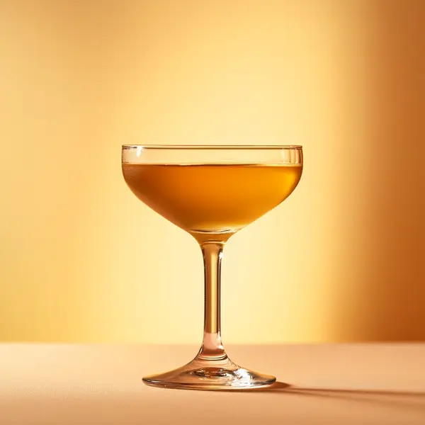 A photo of the Scotch Tango cocktail containing Compass Box Great King Street Artist's Blend Scotch, Martini & Rossi Rosso Sweet Vermouth, Giffard Triple Sec, Freshly squeezed lime juice, Angostura Orange Bitters in a Coupe.