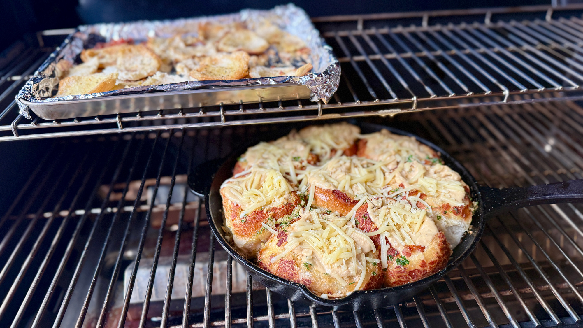 Image of Pour the filling mixture into each of the tiger rolls,...